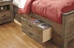 Trinell - Bookcase Bed With Storage