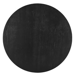 Rupert - Round Table With Lazy Susan - Charcoal