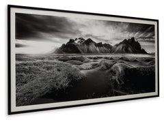 Delstone - Black / White - Wall Art