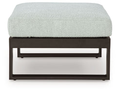 Beachloft - Black / Gray - Ottoman With Cushion