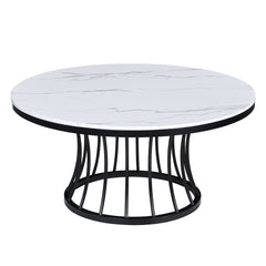 Hadley - 3-piece Cocktail Table Set - White / Black