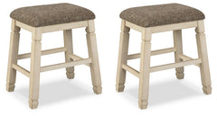 Bolanburg - Beige - Upholstered Stool (Set of 2)