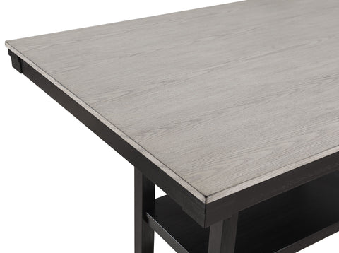 Delfin - Counter Height Table - Light Grey