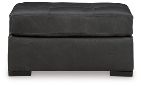 Brindley Pier - Fog - Oversized Accent Ottoman