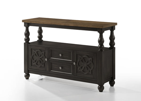 Hilara - Sideboard - Charcoal & Nutmeg