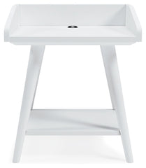 Blariden - White - Accent Table