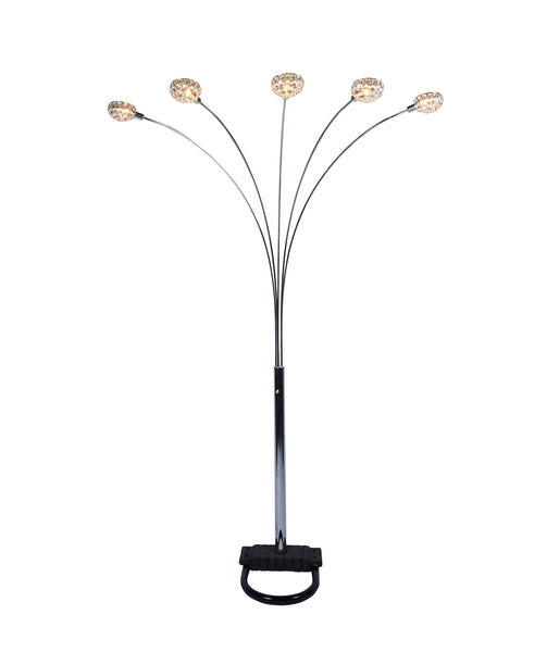 Half Moon Floor Lamp - Black