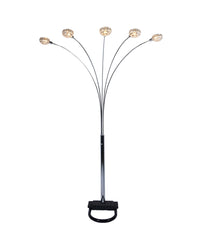 Half Moon Floor Lamp - Black