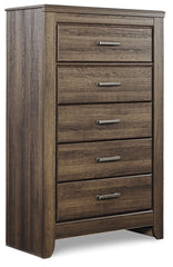 Juararo - Dark Brown - Five Drawer Chest