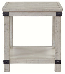 Carynhurst - Whitewash - Rectangular End Table