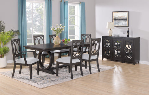 Buchanan - Dining Table (1 X 18 Leaf) - Dark Brown