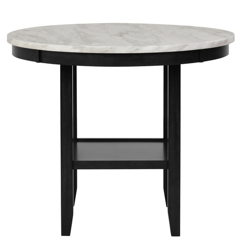 Lennon - Round Counter Height Table - White