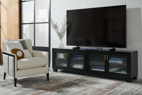 Winbardi - Black - Extra Large TV Stand