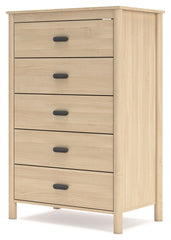 Cabinella - Tan - Five Drawer Chest