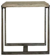 Dalenville - Gray - Rectangular End Table