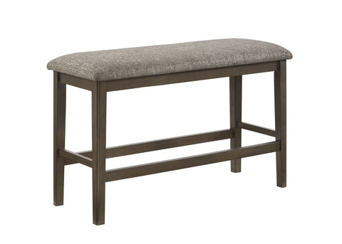 Ember - Counter Height Bench - Dark Gray