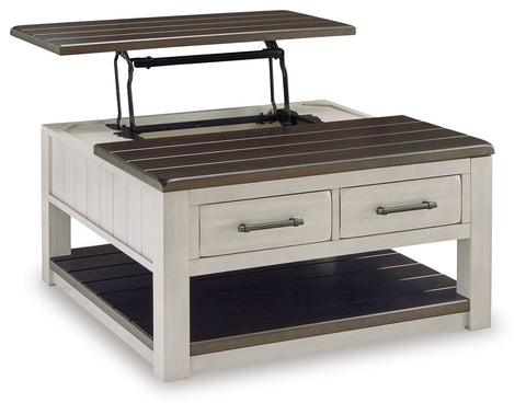 Darborn - Gray / Brown - Lift Top Cocktail Table