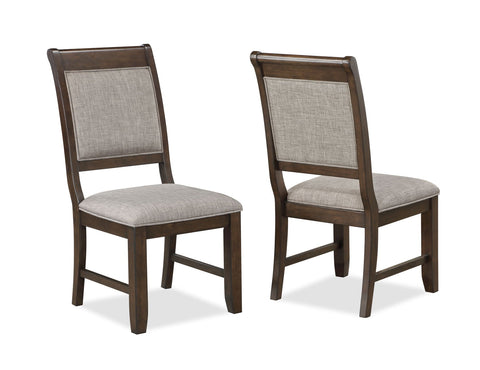 Tarin - Side Chair (Set of 2) - Gray & Brown