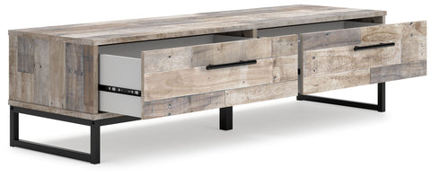 Neilsville - Whitewash - Storage Bench