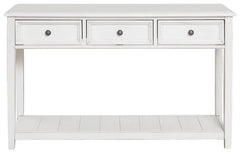 Kanwyn - Whitewash - Sofa Table