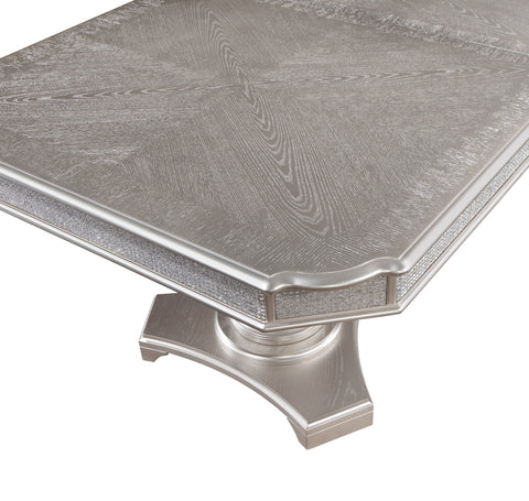 Klina - Dining Table - Pearl Silver