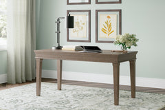 Janismore - Weathered Gray - Home Office Desk