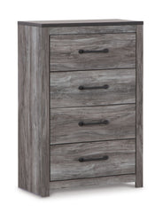 Bronyan - Dark Gray - Four Drawer Chest