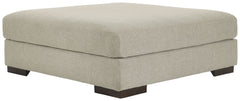 Lyndeboro - Wicker - Oversized Accent Ottoman