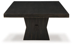 Galliden - Black - Rectangular Cocktail Table